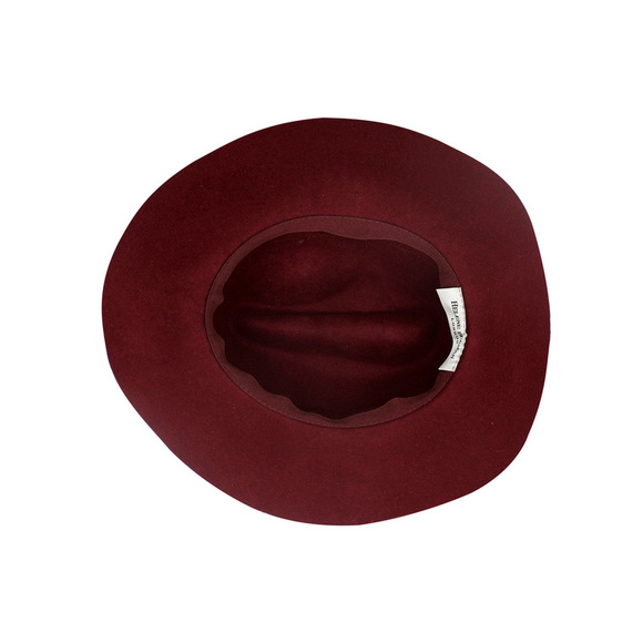 Helene Berman London Maroon Fedora - Picture 2 of 2